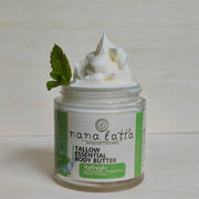 Tallow Essential Body Butter Refresh! - Pepermunt, Zoete Sinaasappel & Citroengras