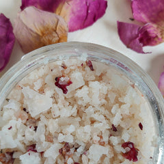 Magnesium + Salt Foaming Bath Glow! with Jojoba oil