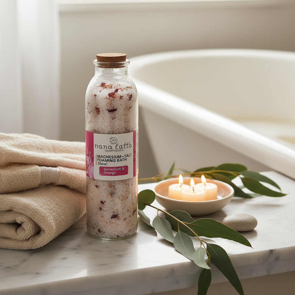 Magnesium Bath Glow Atmosphere